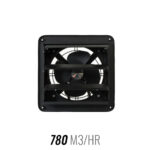 Commercial Wall Fan 200 with Gravity Shutters