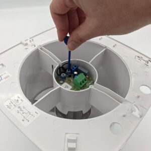 Chico Exhaust Fan 150mm White with Humidity Sensor and Timer - Image 4