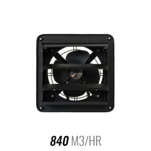 Commercial Wall Fan 250 with Gravity Shutters