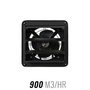 Commercial Wall Fan 200 with Gravity Shutters