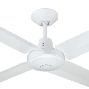 Hunter Pacific Typhoon Mach 3 AC Ceiling Fan - White Aluminium 56" - Image 2