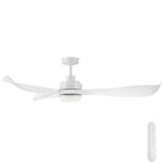 Mercator Eagle V2 DC Ceiling Fan with Remote Control - White 56"