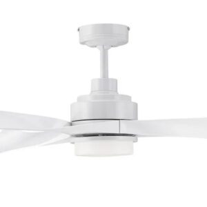 Eagle V2 DC Ceiling Fan with LED Light and Remote - White 56" - Image 2