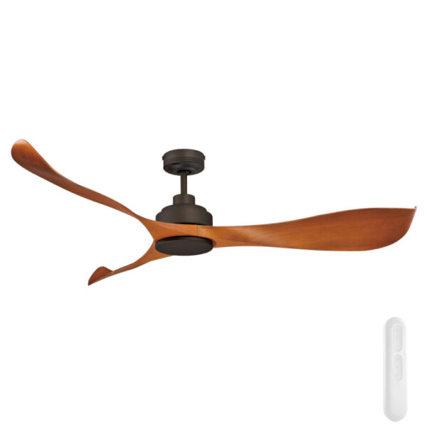 Mercator Eagle V2 DC Ceiling Fan with Remote Control - White 56"