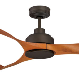 Mercator Eagle V2 DC Ceiling Fan with Remote Control - Oil Rubbed Bronze with Timber-style Blades 56" - Image 2