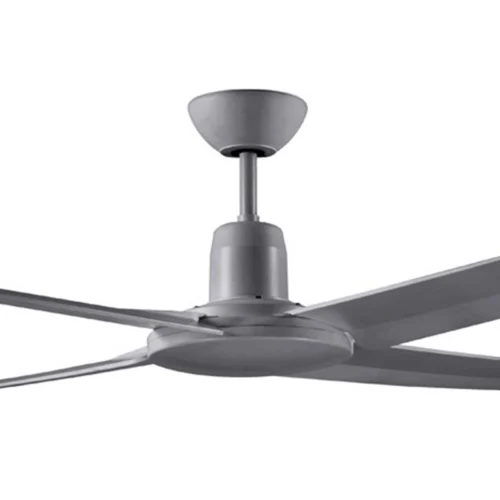 Ventair Malibu IP55 AC ceiling fan in Titanium finish 52-inch close up