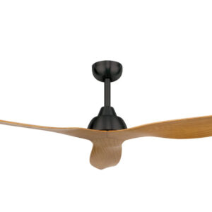 Bahama DC Ceiling Fan with Remote - Charcoal Motor with Maple Blades 52" - Image 2