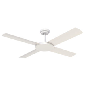 Hunter Pacific Revolution 3 AC Ceiling Fan (SMT) with Wall Control - White 52"