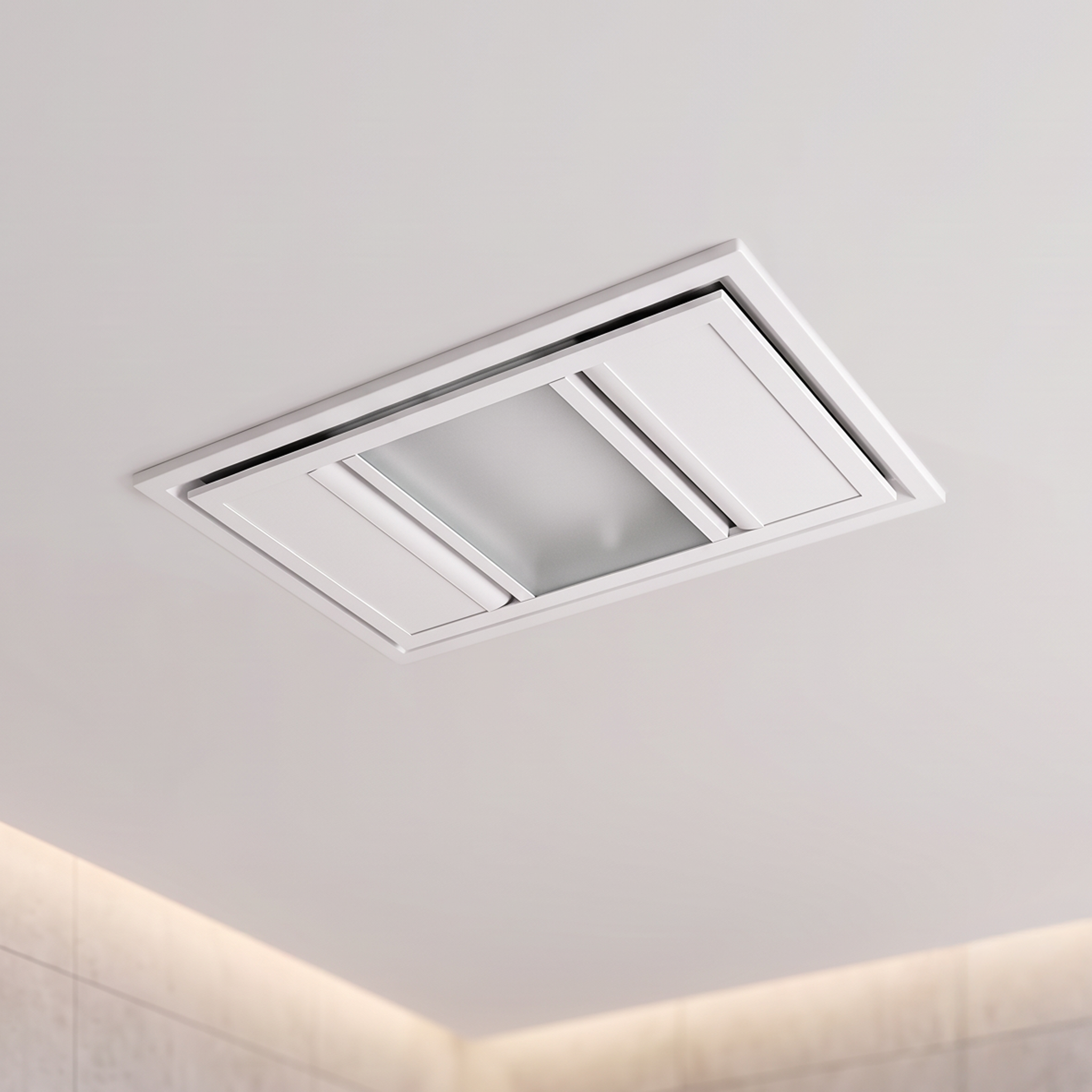 Mercator Domino 3-in-1 Exhaust Fan - White - Image 2
