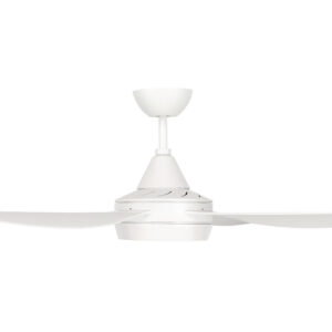 Brilliant Vector AC Ceiling Fan with LED Light - Antique White 52" - Image 5