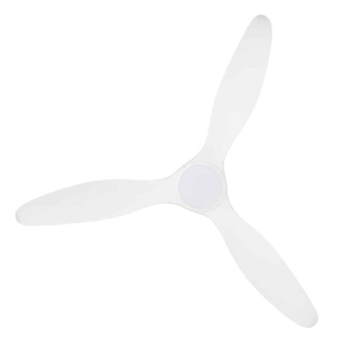 Eglo Noosa DC Ceiling Fan with CCT LED Light White 60-inch Blades