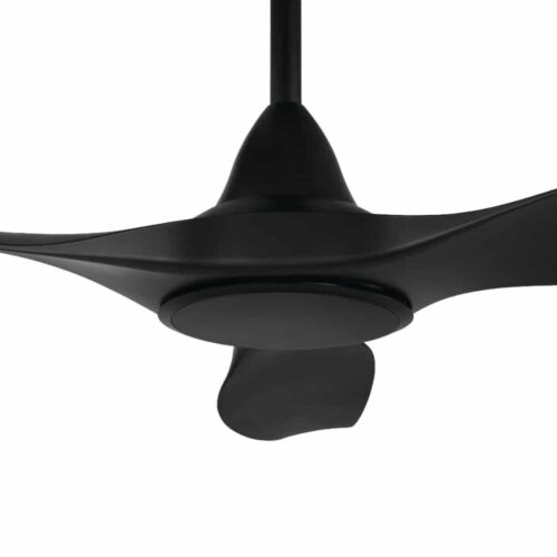Eglo Noosa DC Ceiling Fan with Remote Black 52-inch Motor