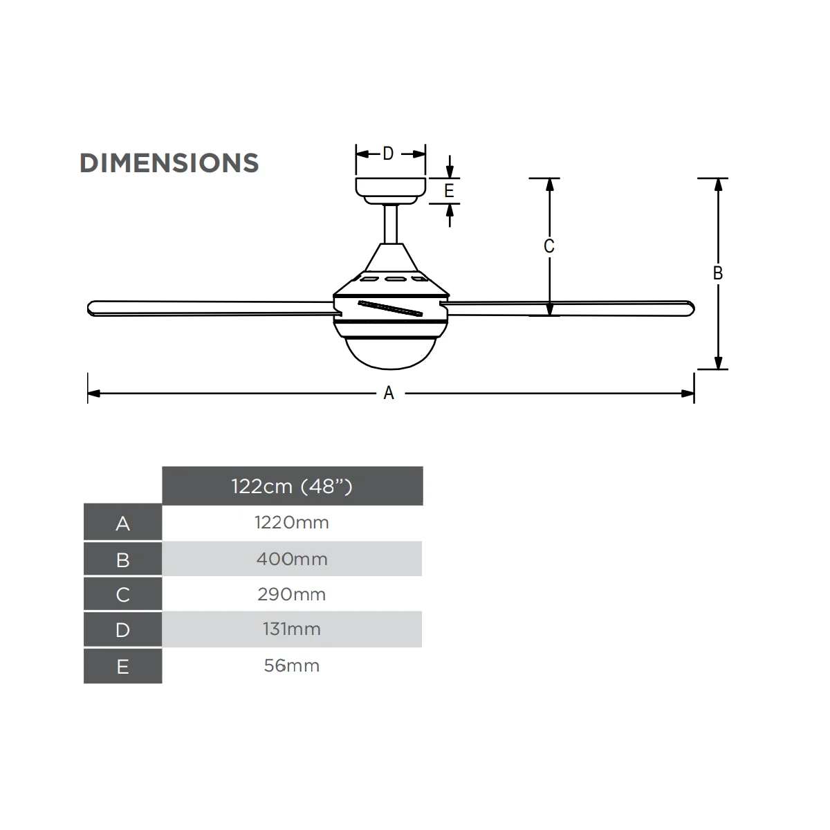 hunter-pacific-azure-ac-48-inch-ceiling-fan-with-e27-light-white-dimensions