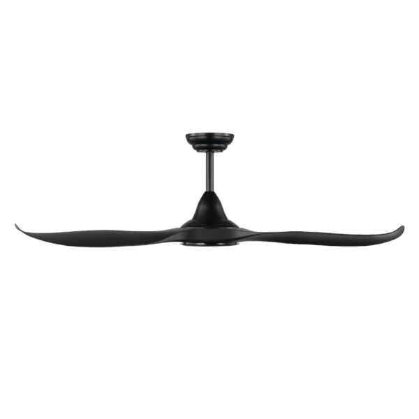 Noosa DC Ceiling Fan With Remote - Black 60"