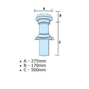 Axial Roof Fan 150mm Metal Roof - Image 2