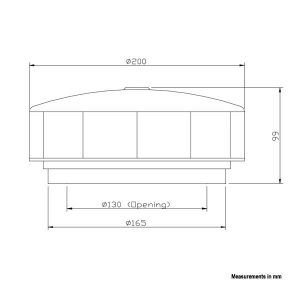 Edmonds Vehicle Vent Dimension