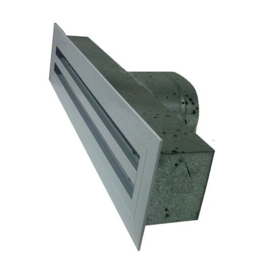 Linear Slot Vent Metal White 600mm