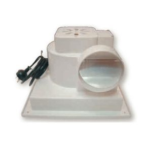 Polyaire Derby 150 Ceiling Exhaust Fan White - Image 2