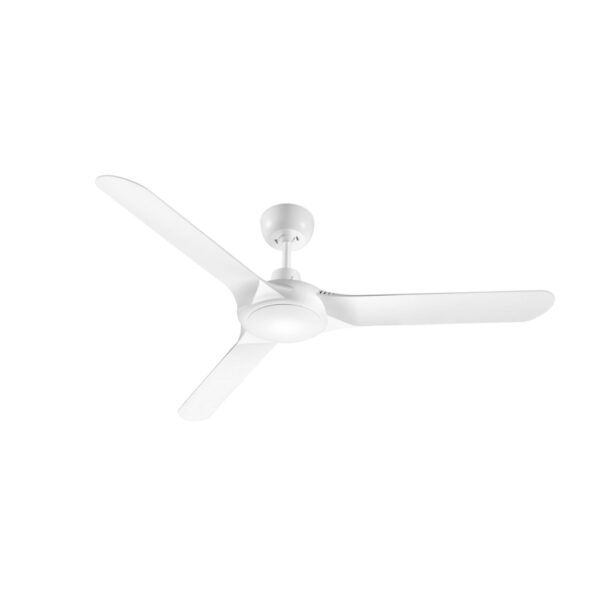 Ventair Spyda Ceiling Fan with Wall Control - Satin White 62"