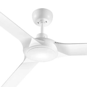 Ventair Spyda Ceiling Fan with Wall Control - Satin White 62" - Image 2