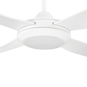 Eglo Bondi Ceiling Fan with CCT LED Light White 52-inch Motor