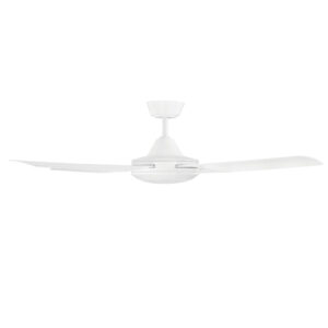 Eglo Bondi Ceiling Fan with CCT LED Light White 52-inch Side View