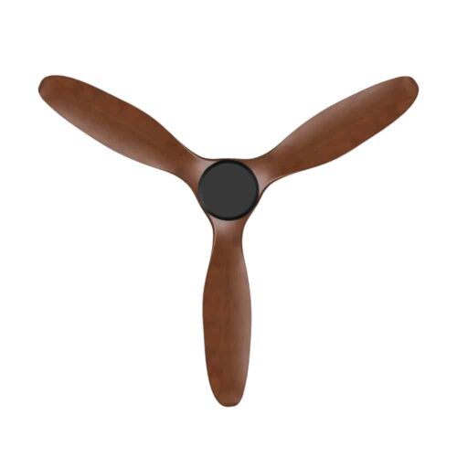 Eglo Noosa DC Ceiling Fan with Black with Aged Elm Blades 60-inch
