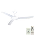 Hunter Pacific Polar V2 DC Ceiling Fan with Wall Control - White 56"