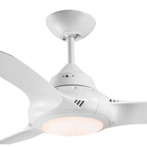 Mercator Phaser AC Ceiling Fan with CCT LED Light - White 37" - Image 2