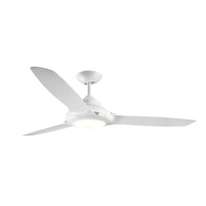 Mercator Phaser AC Ceiling Fan with CCT LED Light - White 50"