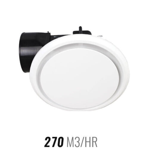 Mercator Novaline 240 Round Exhaust Fan White