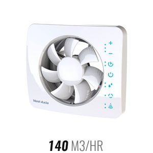 Vent-Axia Pure Air Sense Smart Fan with Odour Sense Technology