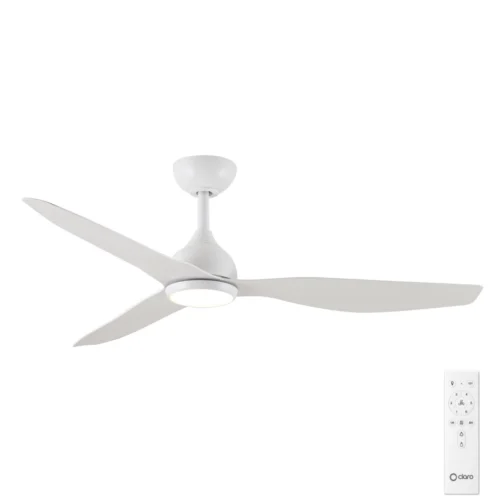 claro-whisper-dc-52-inch-ceiling-fan-white-with-led-light-and-remote-control-short-rod