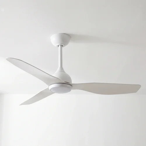 claro-whisper-dc-ceiling-fan-white-with-led-light-close-up-insitu