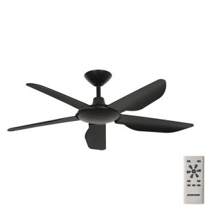 Calibo Storm DC Ceiling Fan with Remote - Black 48"