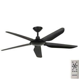 Calibo Storm DC Ceiling Fan with Remote - Black 56"