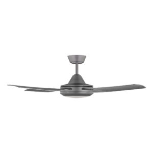 Eglo Bondi Ceiling Fan with LED Light Titanium 48-inch Side View