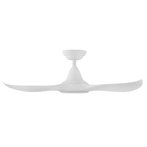 Eglo Noosa DC 40-inch Ceiling Fan White Side View