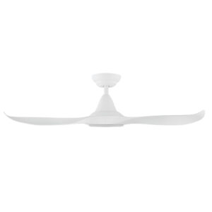 Eglo Noosa DC 46-inch Ceiling Fan White Side View
