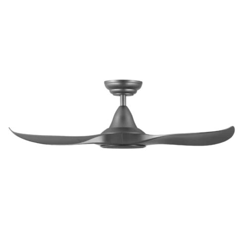 Eglo Noosa DC Ceiling Fan with Remote Titanium 40-inch Side View