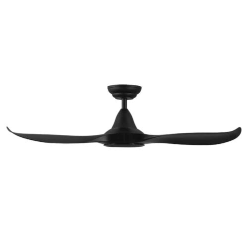 Eglo Noosa DC Ceiling Fan with Remote Black 46-inch Side View