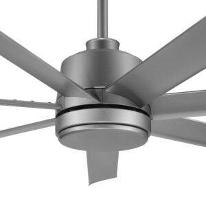 Eglo Tourbillion DC Ceiling Fan with Remote Titanium 80-inch Motor