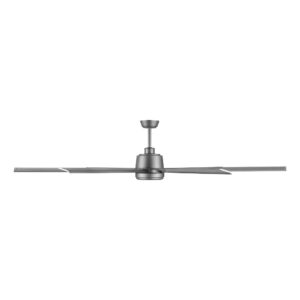 Eglo Tourbillion DC Ceiling Fan with Remote Titanium 80-inch Side View