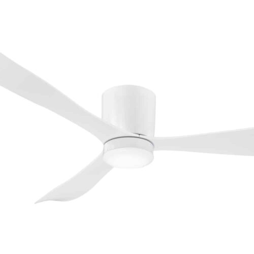 Mercator Instinct DC Ceiling Fan with LED Light White 54" Motor