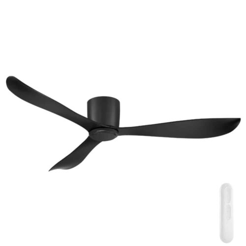 Mercator Instinct DC Ceiling Fan with Remote Black 54"
