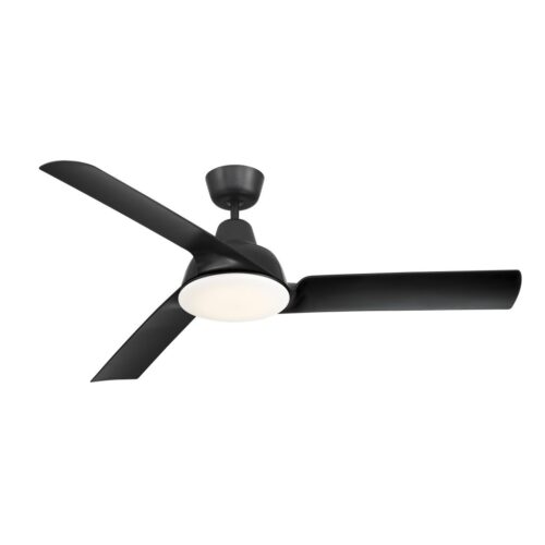 Mercator Airventure Ceiling Fan with CCT LED Light - Black 52"
