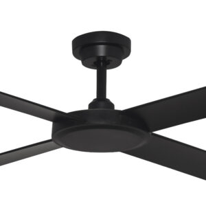 Hunter Pacific Pinnacle V2 DC Ceiling Fan with Remote Control - Matte Black 52" - Image 2