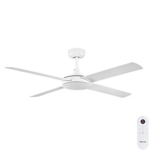 Fanco Eco Silent Deluxe DC SMART Ceiling Fan with Remote - White 52"