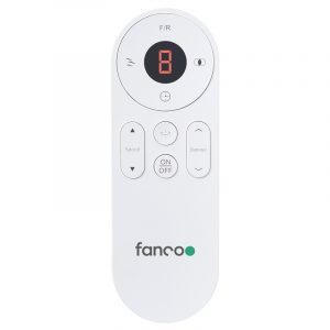 Fanco Horizon SMART High Airflow DC Ceiling Fan with Remote - Black 52" - Image 3