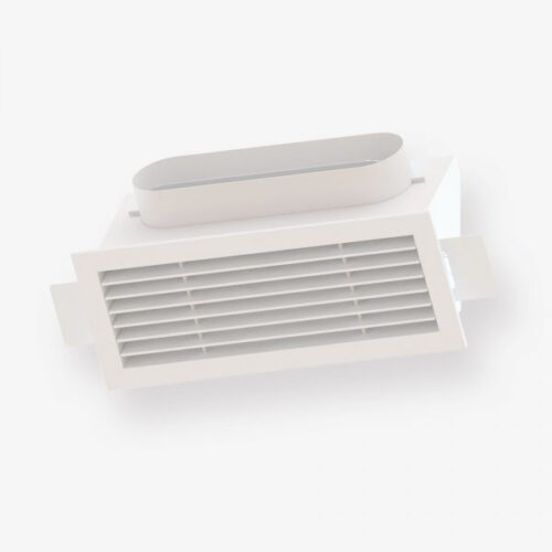 Linear bar grille with 150mm duct adaptor